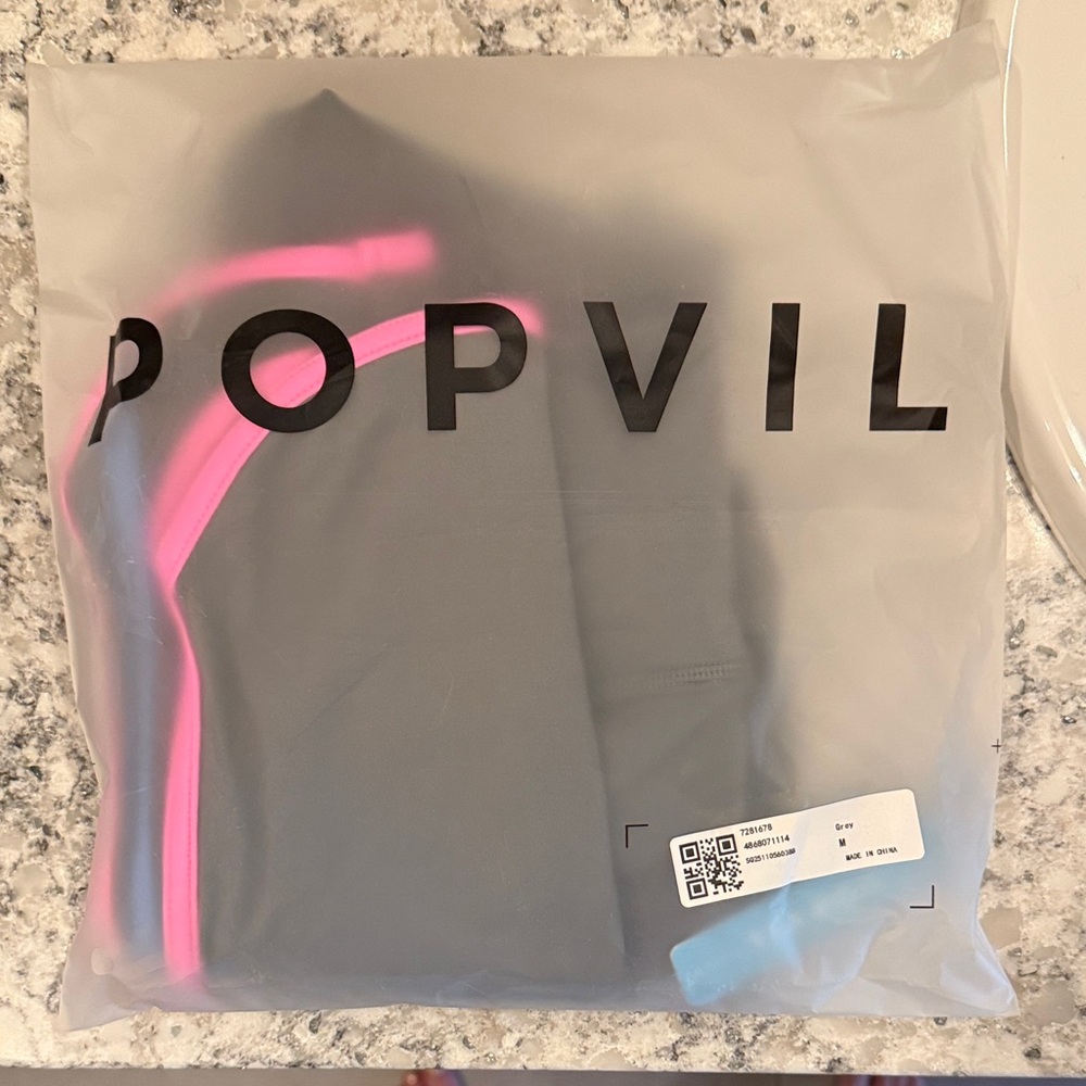 NWT Set • Popvil ColorSoft™ V-Neck Sports Bra and High-Waist Leggings • Medium - Picture 7 of 7